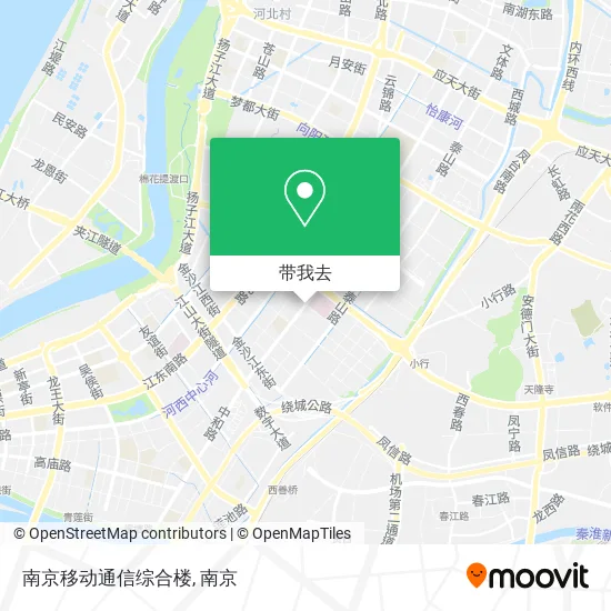 南京移动通信综合楼地图