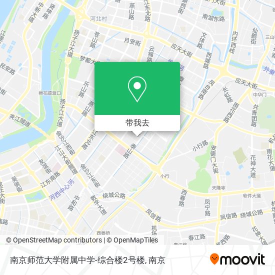 南京师范大学附属中学-综合楼2号楼地图