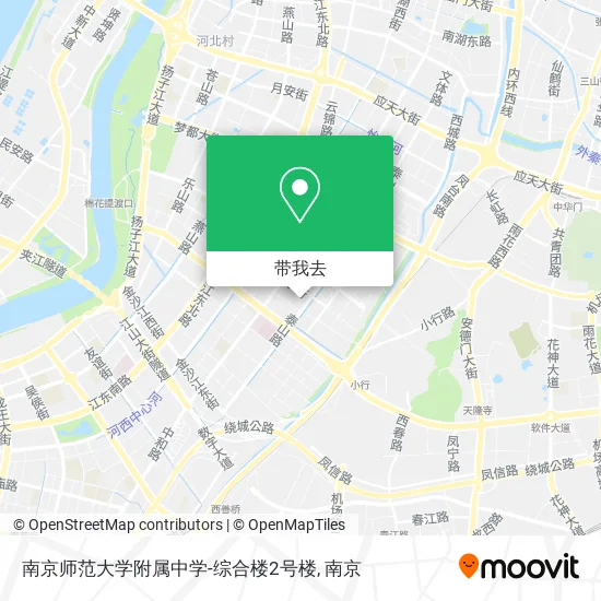 南京师范大学附属中学-综合楼2号楼地图