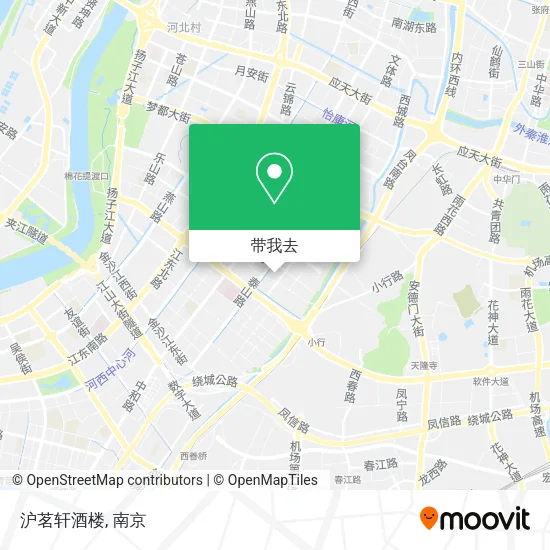 沪茗轩酒楼地图