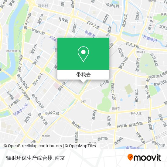 辐射环保生产综合楼地图