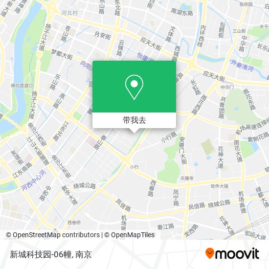 新城科技园-06幢地图