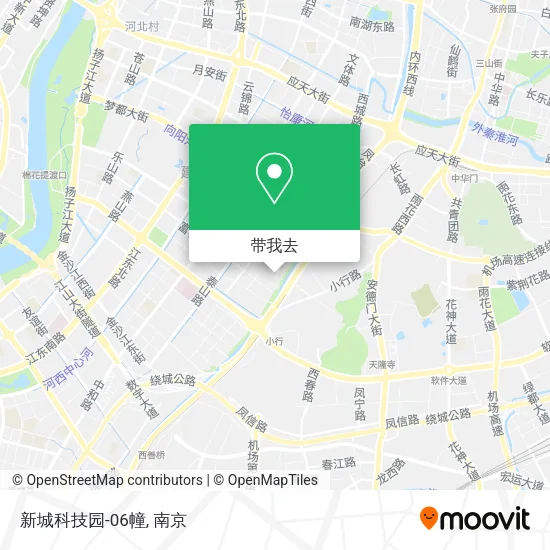 新城科技园-06幢地图