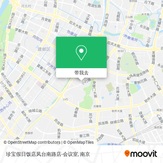 珍宝假日饭店凤台南路店-会议室地图