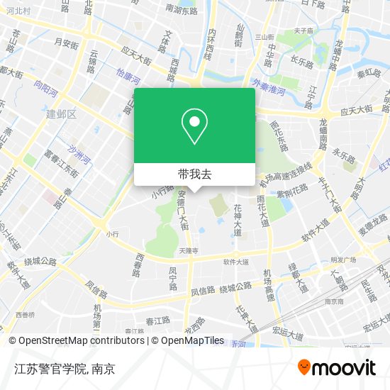 江苏警官学院地图