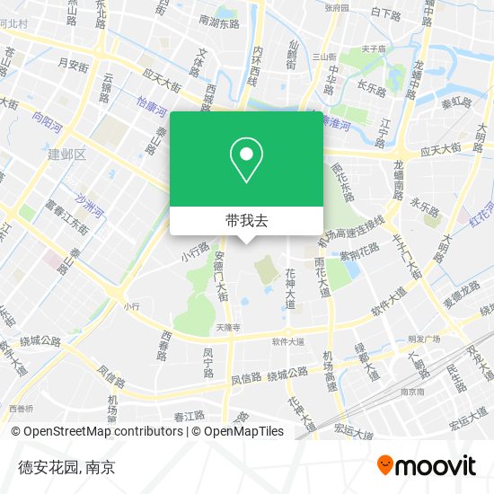 德安花园地图