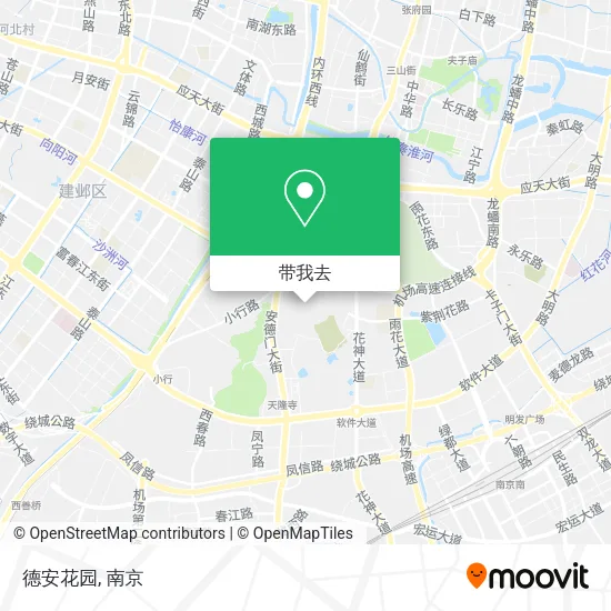 德安花园地图