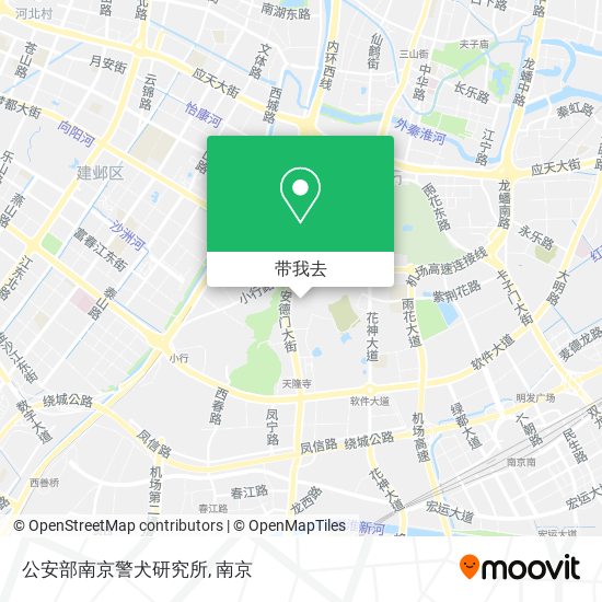 公安部南京警犬研究所地图