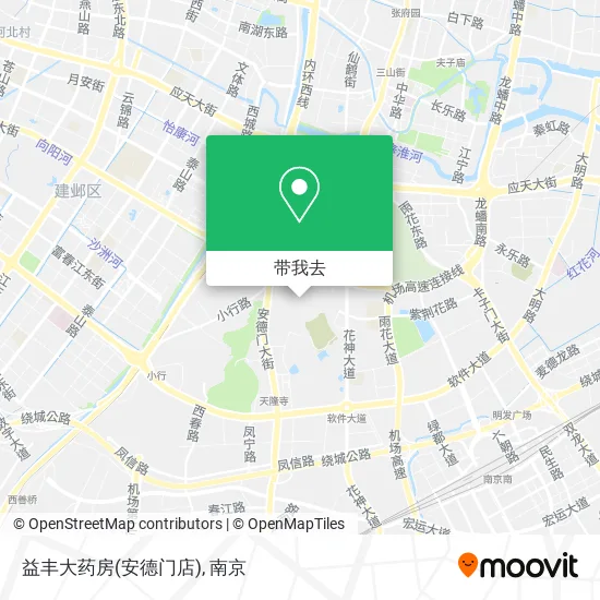 益丰大药房(安德门店)地图