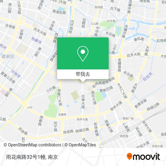 雨花南路32号1幢地图