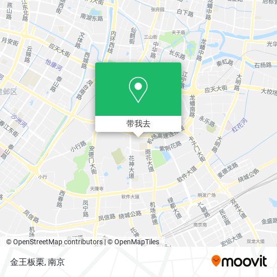 金王板栗地图