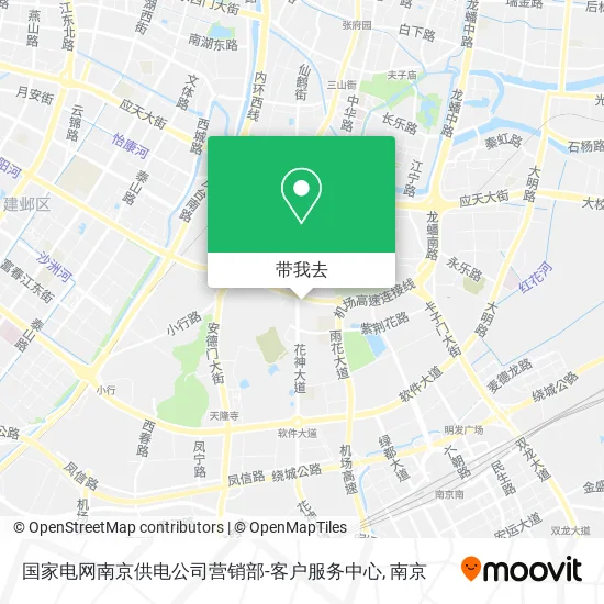 国家电网南京供电公司营销部-客户服务中心地图