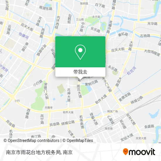 南京市雨花台地方税务局地图