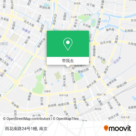 雨花南路24号1幢地图