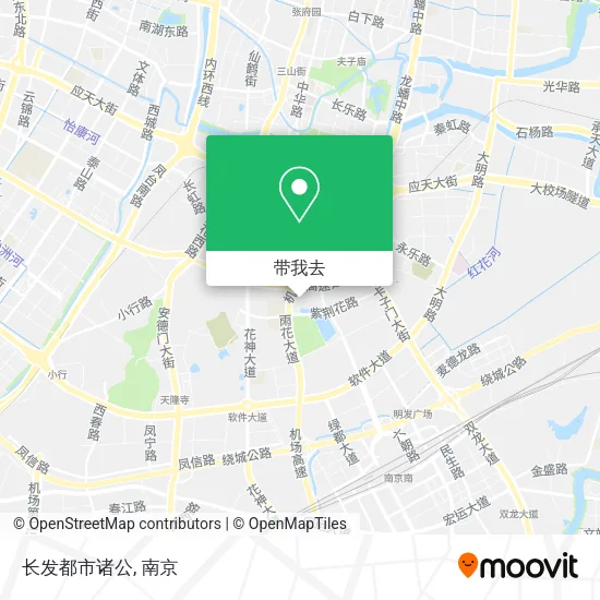 长发都市诸公地图