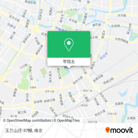 玉兰山庄-37幢地图