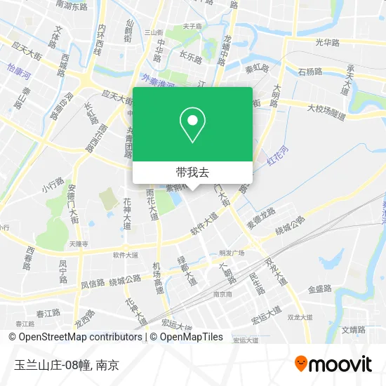 玉兰山庄-08幢地图