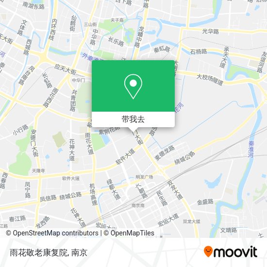 雨花敬老康复院地图