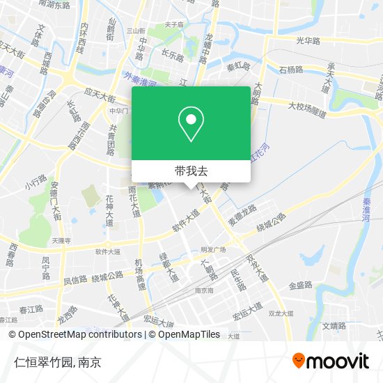 仁恒翠竹园地图