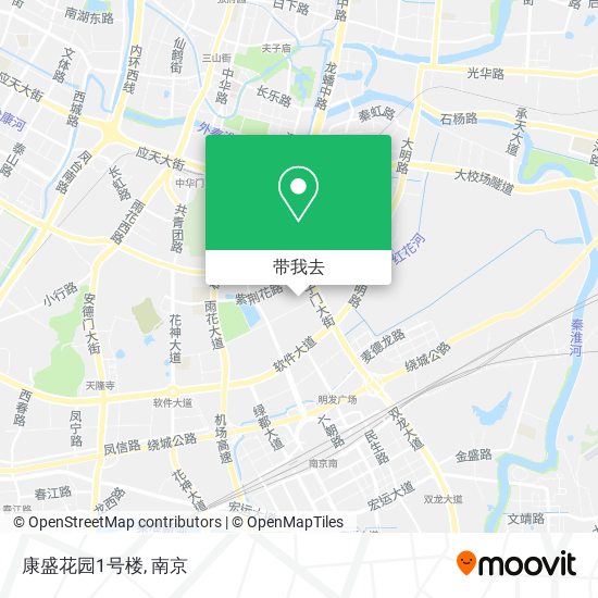 康盛花园1号楼地图