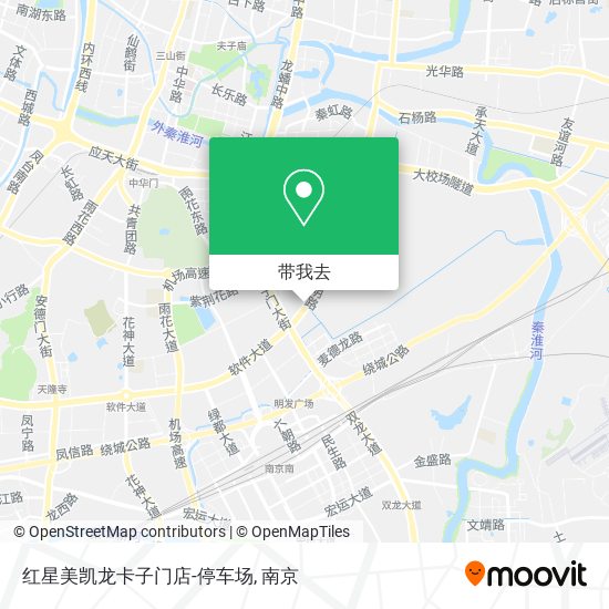 红星美凯龙卡子门店-停车场地图