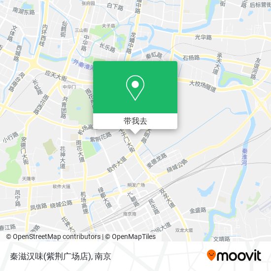 秦滋汉味(紫荆广场店)地图