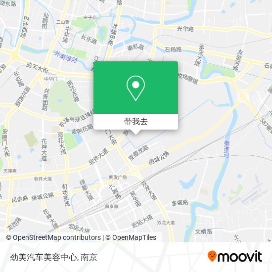 劲美汽车美容中心地图