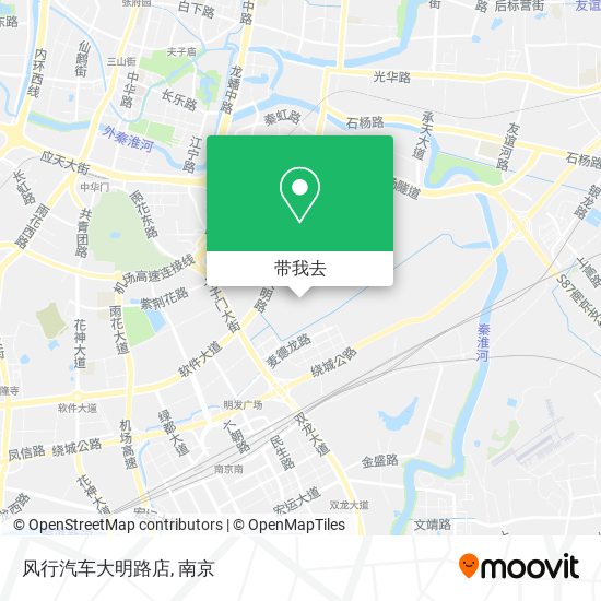 风行汽车大明路店地图