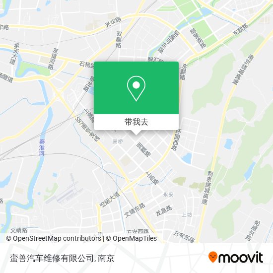 蛮兽汽车维修有限公司地图