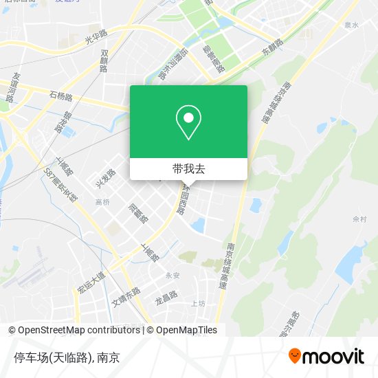 停车场(天临路)地图