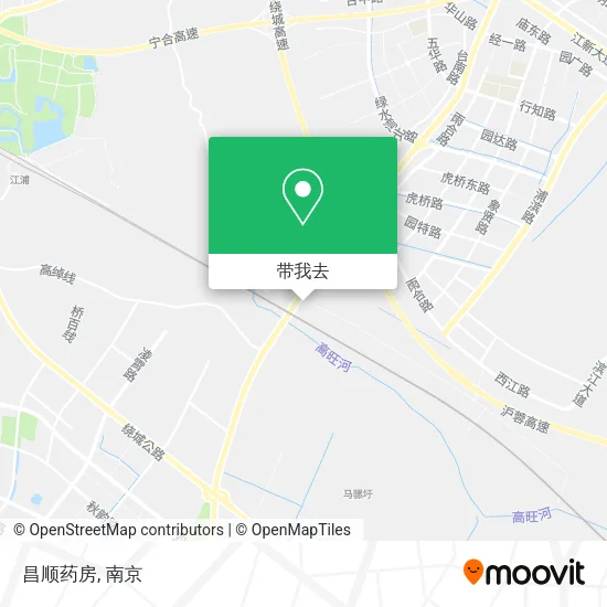 昌顺药房地图