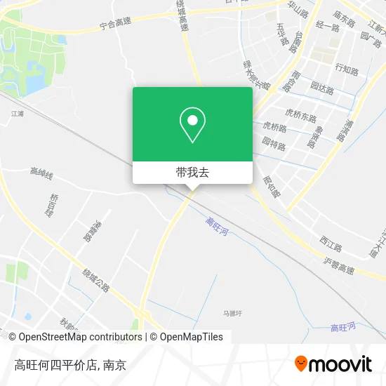 高旺何四平价店地图