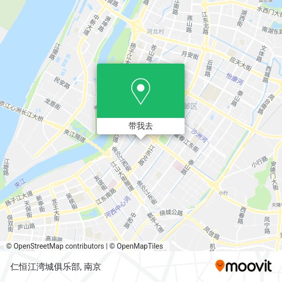 仁恒江湾城俱乐部地图