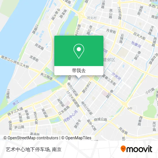 艺术中心地下停车场地图