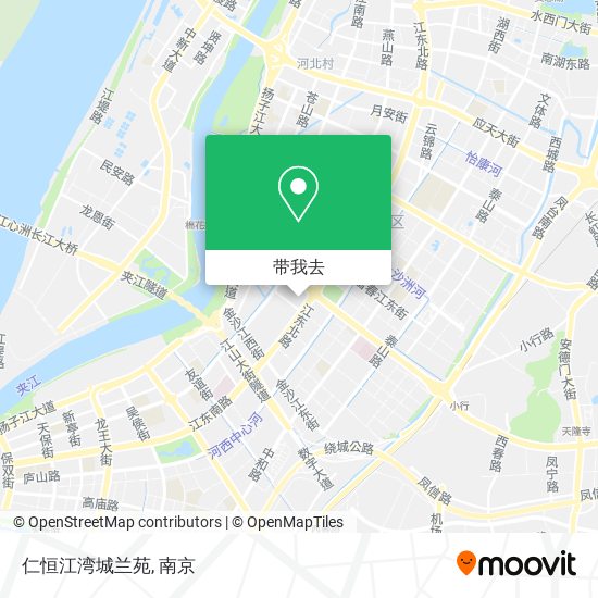 仁恒江湾城兰苑地图