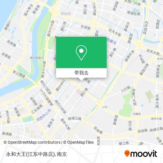 永和大王(江东中路店)地图
