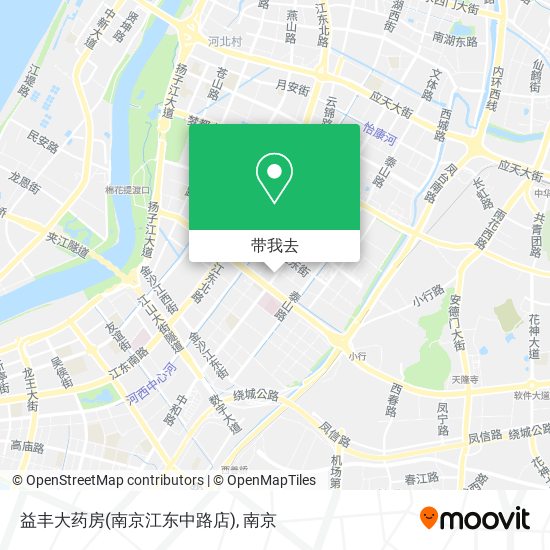 益丰大药房(南京江东中路店)地图