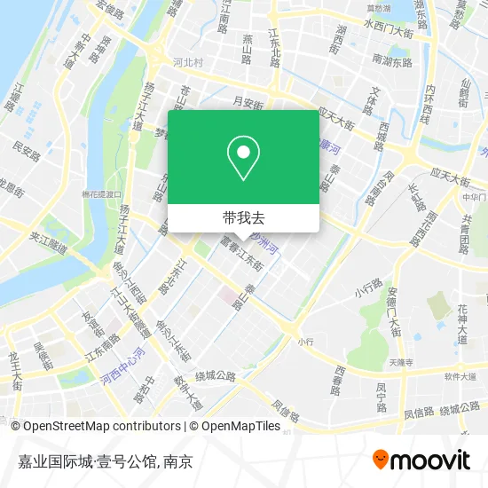 嘉业国际城·壹号公馆地图
