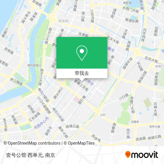壹号公馆·西单元地图