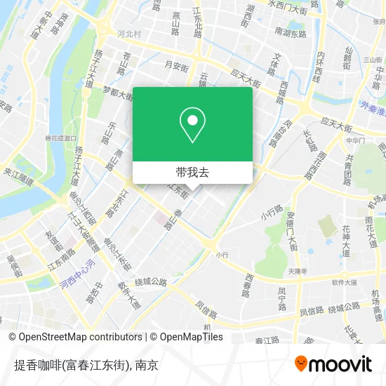 提香咖啡(富春江东街)地图
