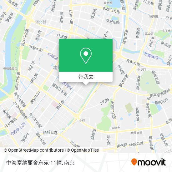 中海塞纳丽舍东苑-11幢地图
