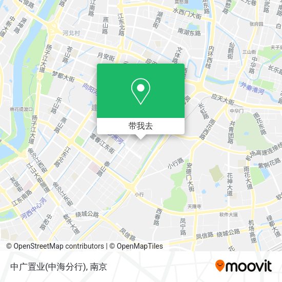 中广置业(中海分行)地图
