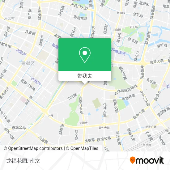 龙福花园地图