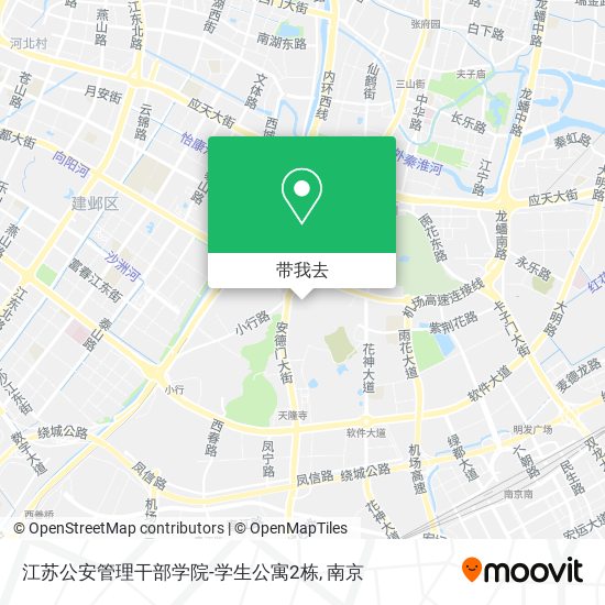 江苏公安管理干部学院-学生公寓2栋地图