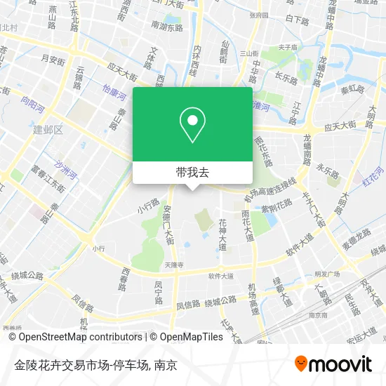 金陵花卉交易市场-停车场地图