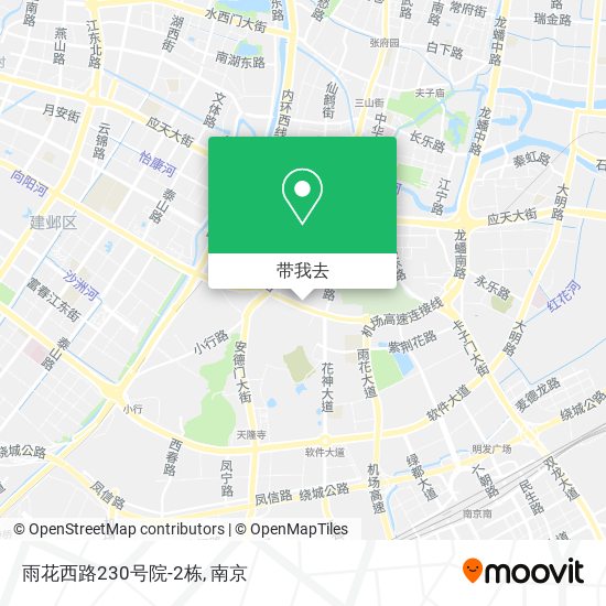 雨花西路230号院-2栋地图