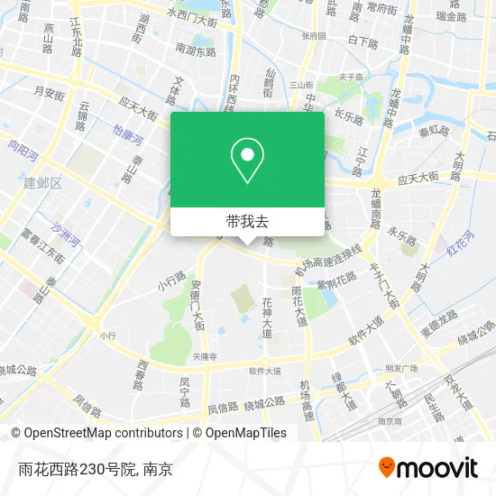 雨花西路230号院地图
