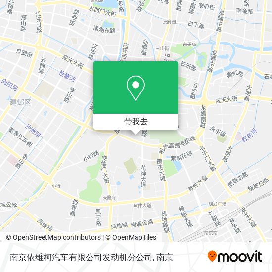 南京依维柯汽车有限公司发动机分公司地图