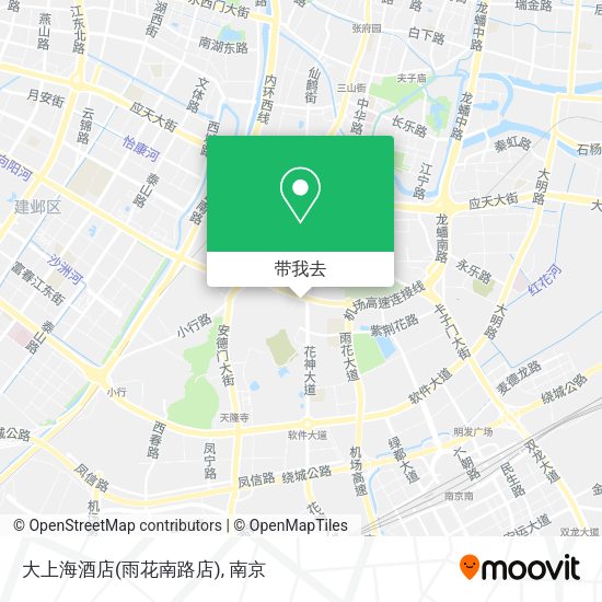 大上海酒店(雨花南路店)地图