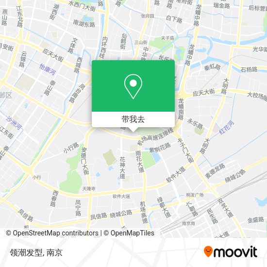 领潮发型地图